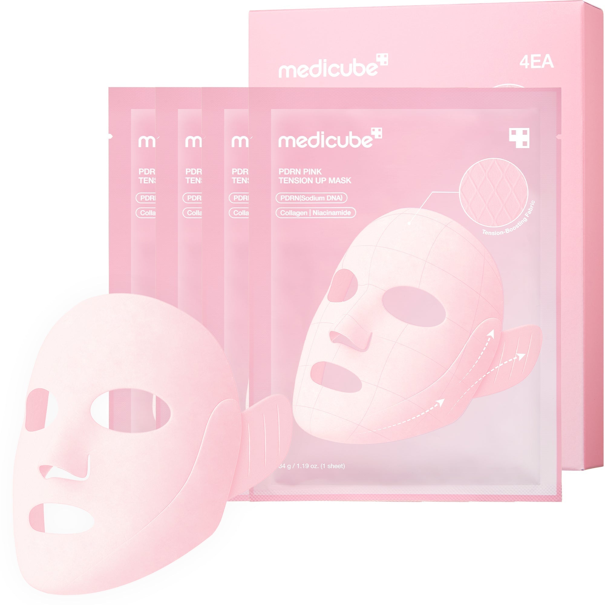 PDRN Pink Tension Up Mask - medicube.us