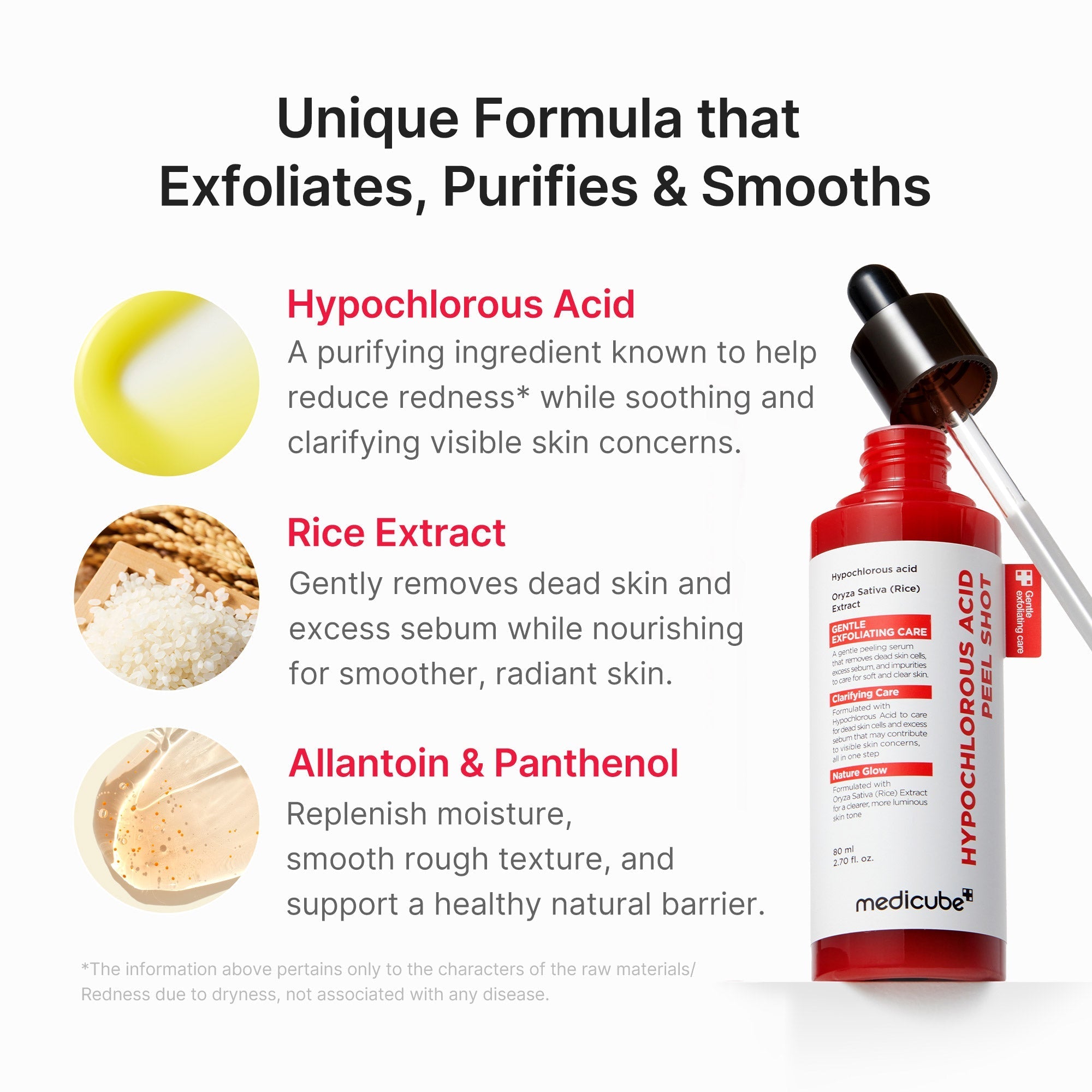 Hypochlorous Acid Rice Peel Shot - medicube.us