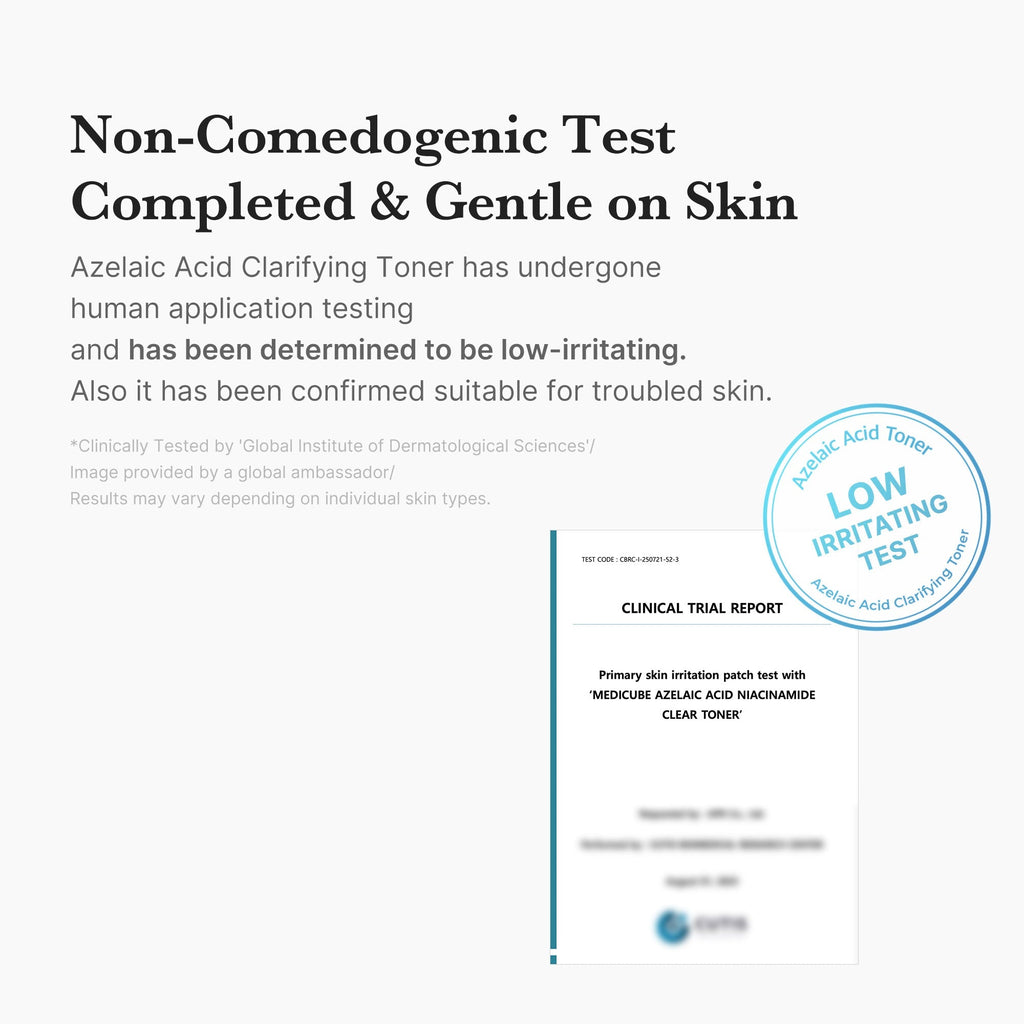 Azelaic Acid Niacinamide Clarifying Toner - medicube.us