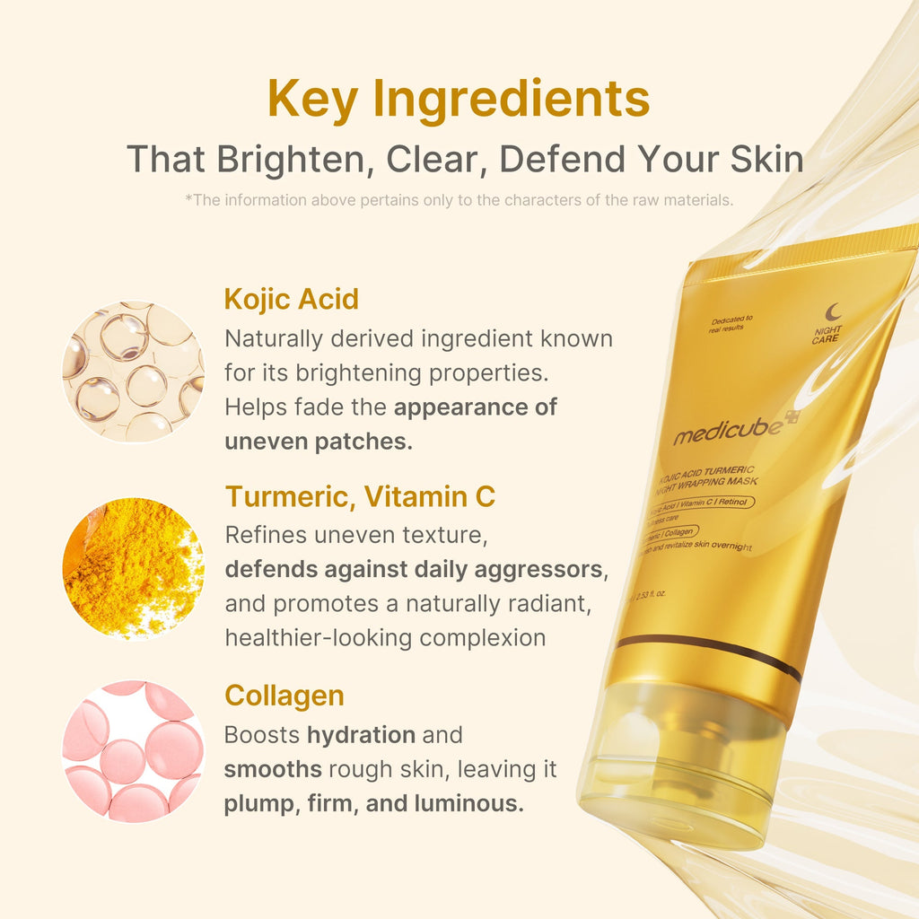 [Subscr.] Kojic Acid Turmeric Overnight Wrapping Mask