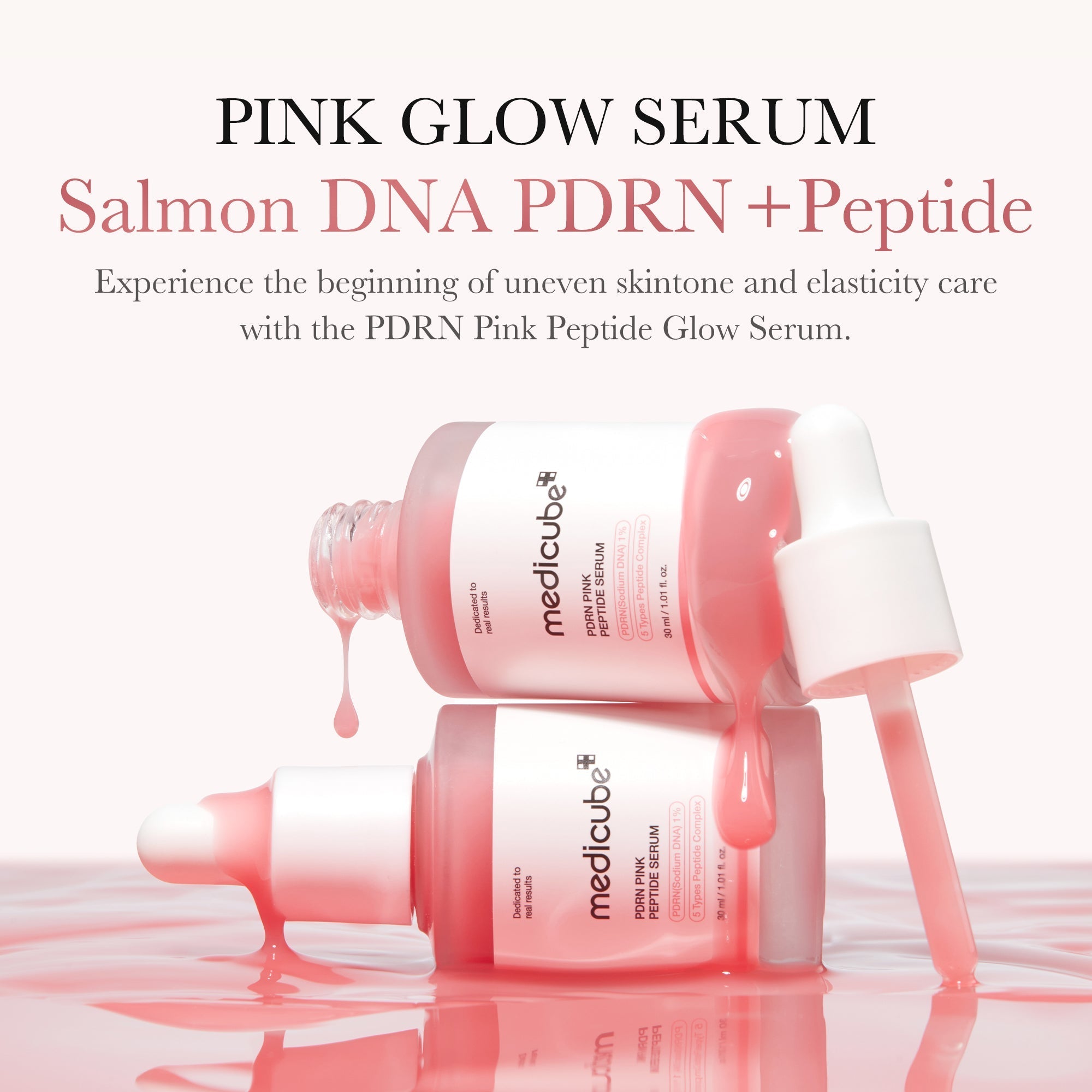 PDRN Pink Glow Home Aesthetic Full Set - medicube.us