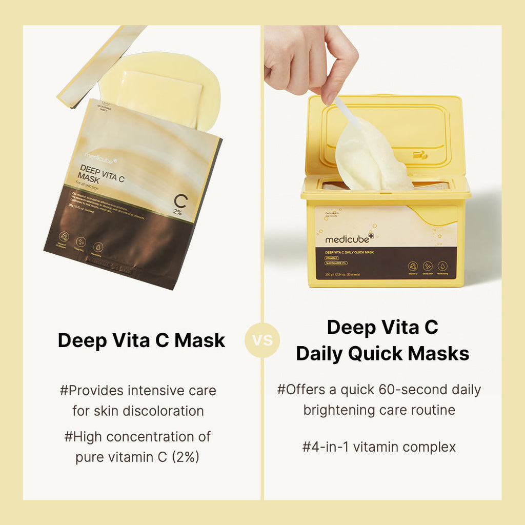 [Subscr.] Deep Vita C Daily Quick Masks - medicube.us