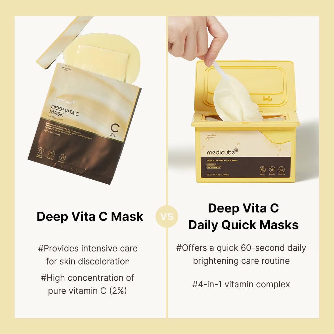 [Subscr.] Deep Vita C Daily Quick Masks - medicube.us