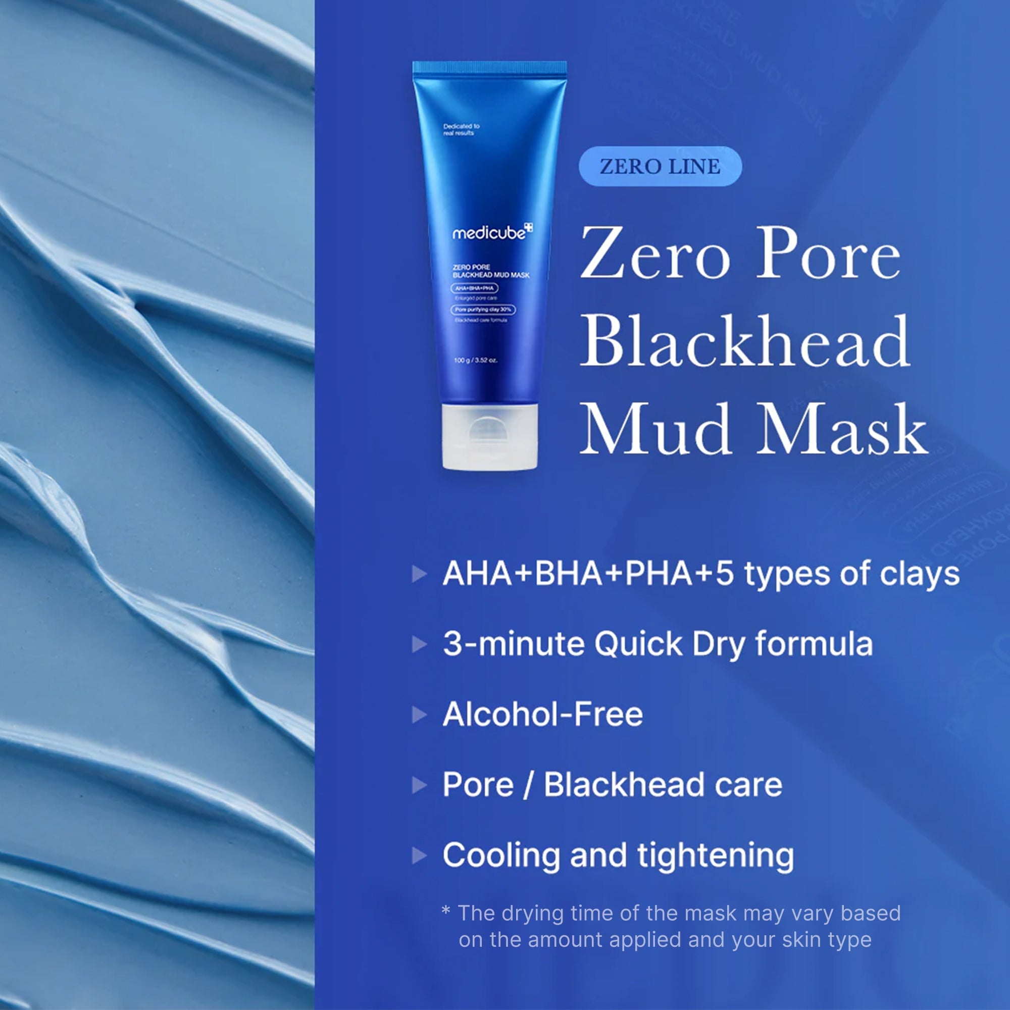 Zero Pore Blackhead Mud Mask - medicube.us