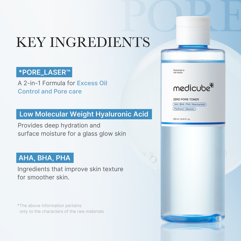 Zero Pore Toner - medicube.us
