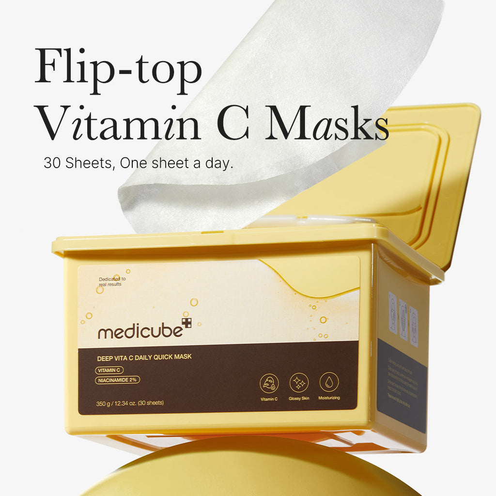 [Subscr.] Deep Vita C Daily Quick Masks - medicube.us