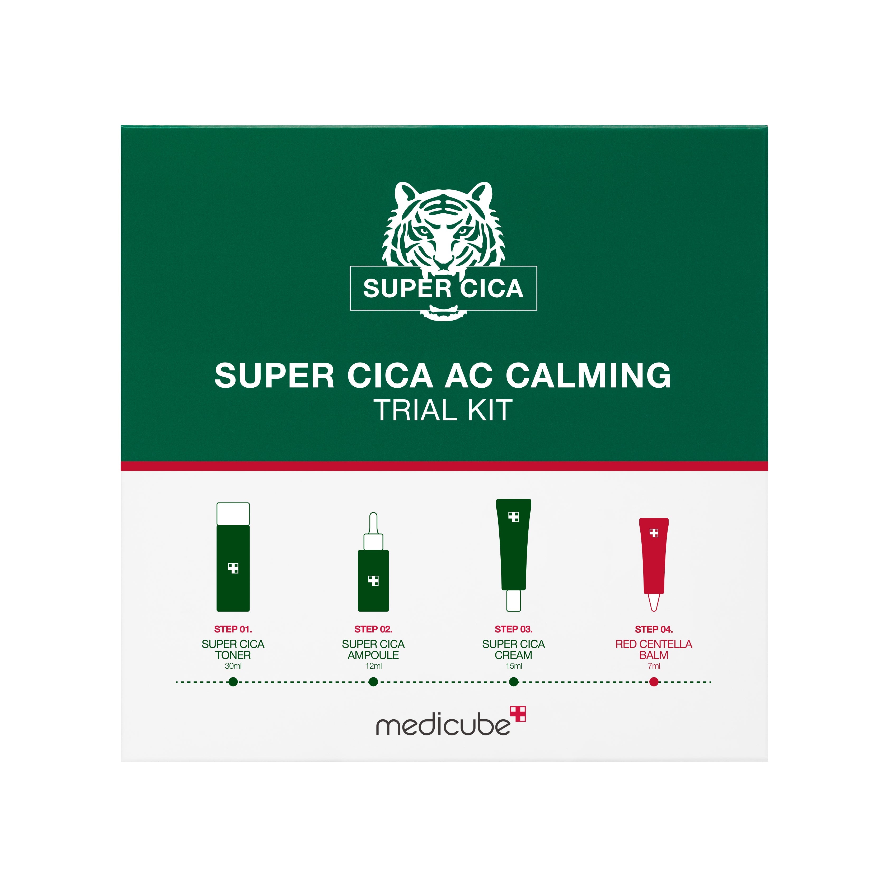 [GIFT] Super Cica AC Calming Trial Kit - medicube.us